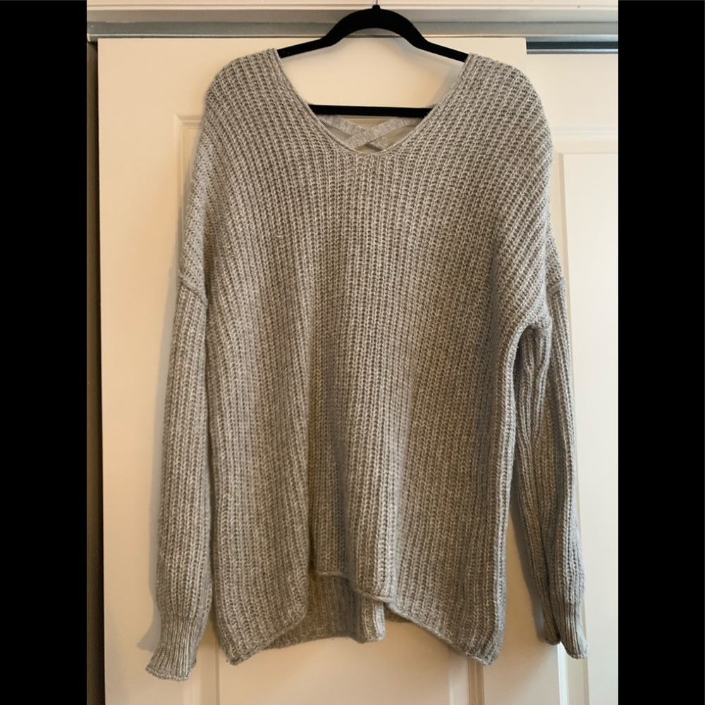Target Light Gray Knit Sweater